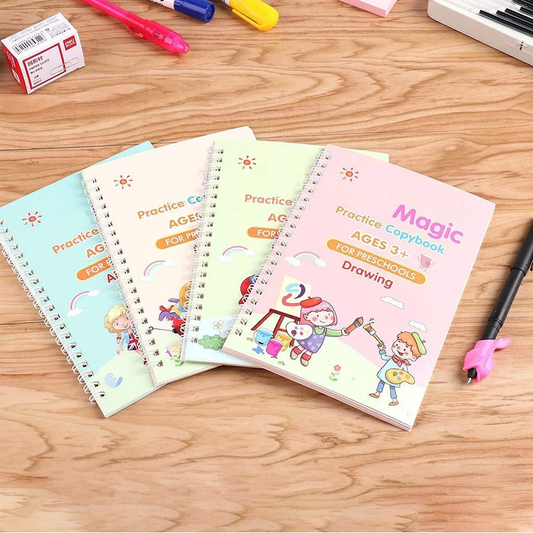 Cuaderno Mágico de Escritura y Dibujo para Niños